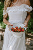 Eyelet Dress - White