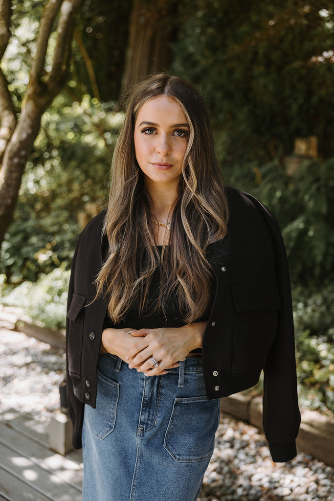 Bomber Jacket - Black