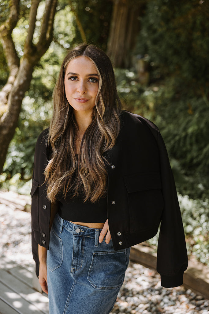 Bomber Jacket - Black
