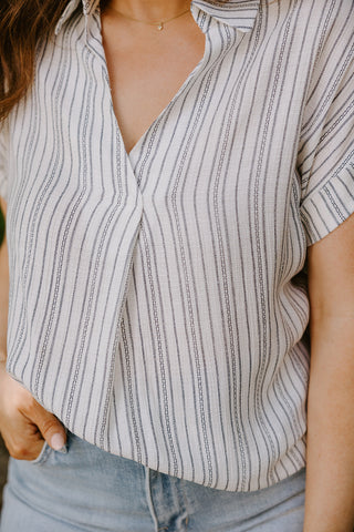 Flowy Linen Tank - White