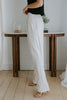 Pleated Waist Linen Pants - Oat