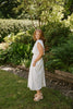 Bubble Top & Midi Skirt Set - Cream
