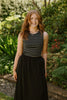 Striped Tank - Black/White