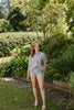 Striped Lightweight Set - Black/White