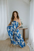 Tube Tie Back Jumpsuit - Blue