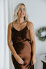 Satin Cami - Chestnut