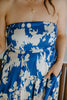 Tube Tie Back Jumpsuit - Blue