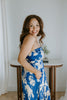 Tube Tie Back Jumpsuit - Blue