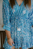 Dolman Sleeve Mini - Bright Blue