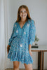 Dolman Sleeve Mini - Bright Blue
