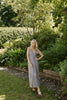 Printed A-Line Swing Maxi - Black