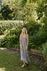 Printed A-Line Swing Maxi - Black