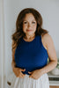 Ribbed Tank Top - Blue