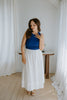 Ribbed Tank Top - Blue
