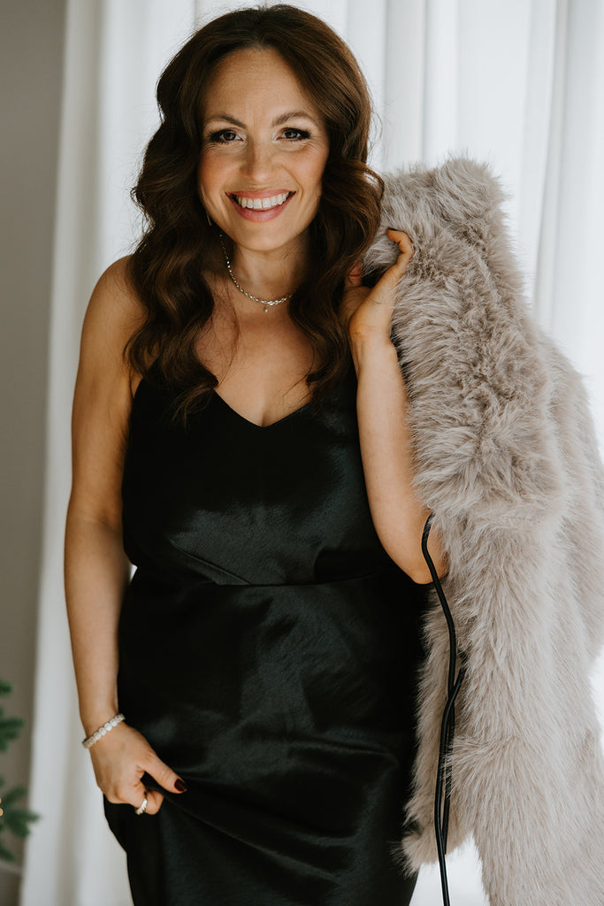 Satin Cami - Black