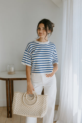 Flowy Linen Tank - White