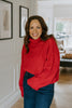 Knit Turtleneck - Red