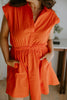 Poplin Dress - Tomato