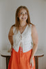 Knit Front Tie Tank