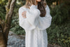 Cable Knit Sweater Dress - Cream