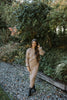 Knit Cardigan & Skirt Set - Tan