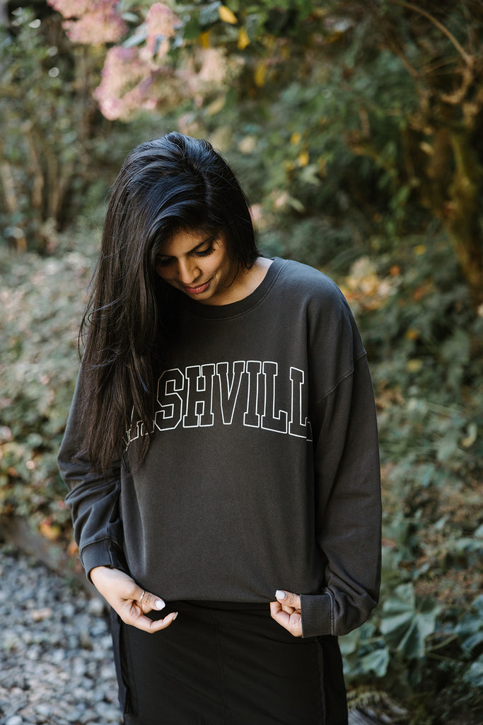 NASHVILLE Sweatshirt - Charcoal