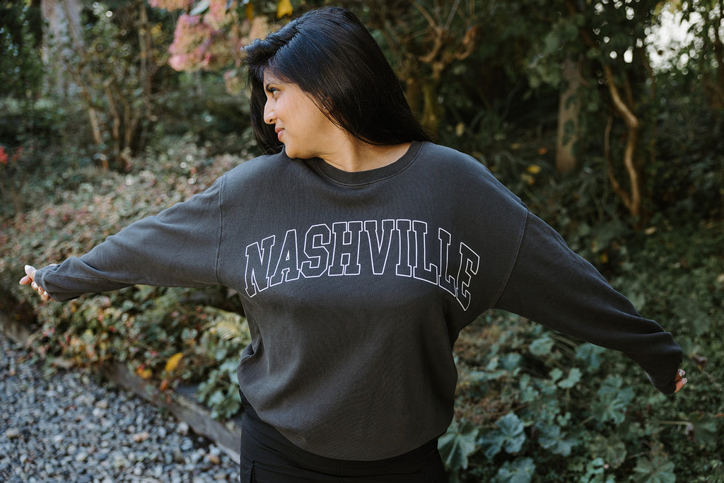 NASHVILLE Sweatshirt - Charcoal