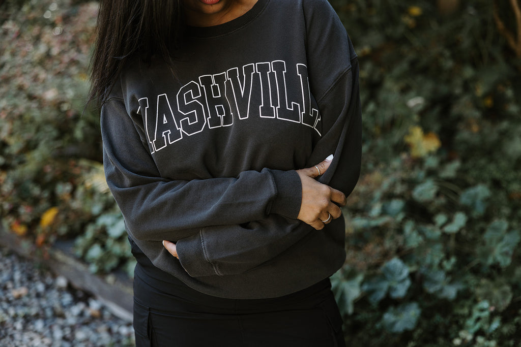 NASHVILLE Sweatshirt - Charcoal