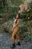Knit Turtleneck Dress - Toffee