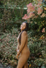 Knit Turtleneck Dress - Toffee