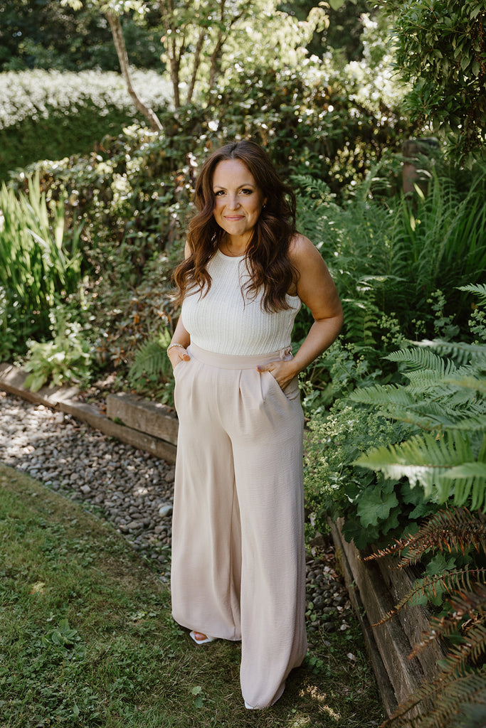 Lightweight Pocket Pants - Taupe