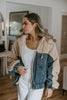 Denim Sherpa Jacket