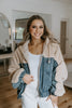 Denim Sherpa Jacket