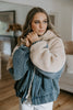 Denim Sherpa Jacket