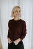 Marina Cardigan - Wine