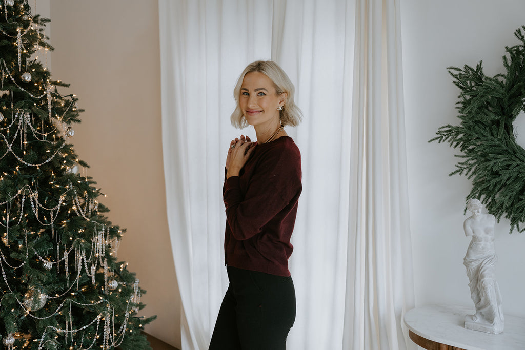 Marina Cardigan - Wine