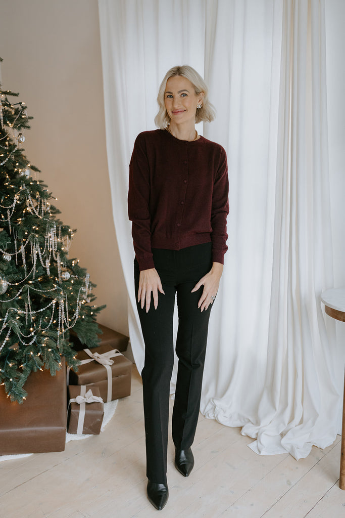 Marina Cardigan - Wine