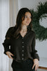 Lightweight Button Up Cardigan - Chocolate Brown
