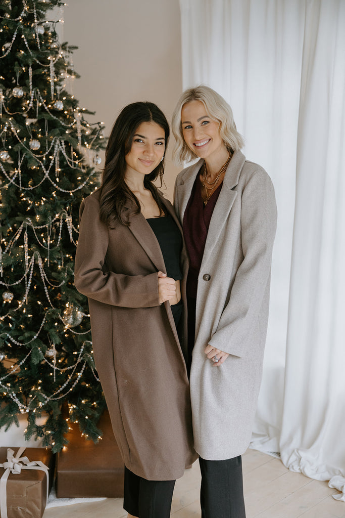 The Classic Coat - Oatmeal