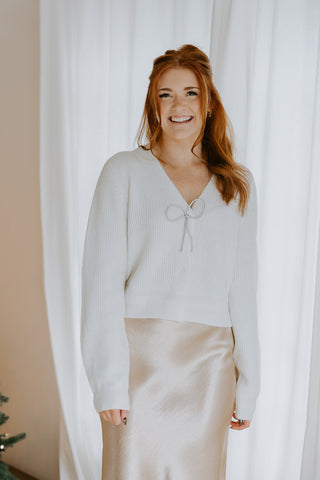 Bell Sleeve Front Tie Romper