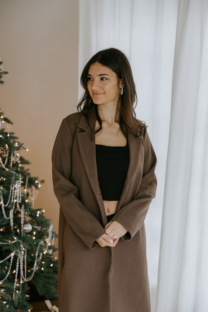 The Classic Coat - Chocolate