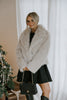 The Elevated Classic Faux Fur Jacket - Taupe