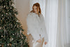 The Elevated Classic Faux Fur Jacket - Cream