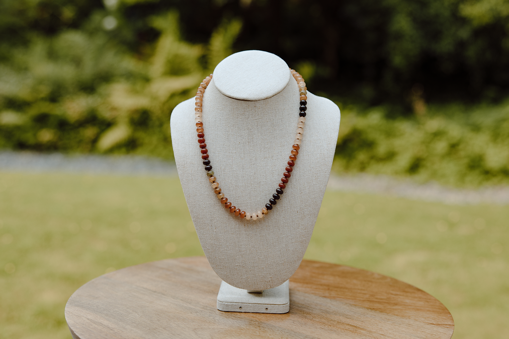 Brown Beaded Necklace