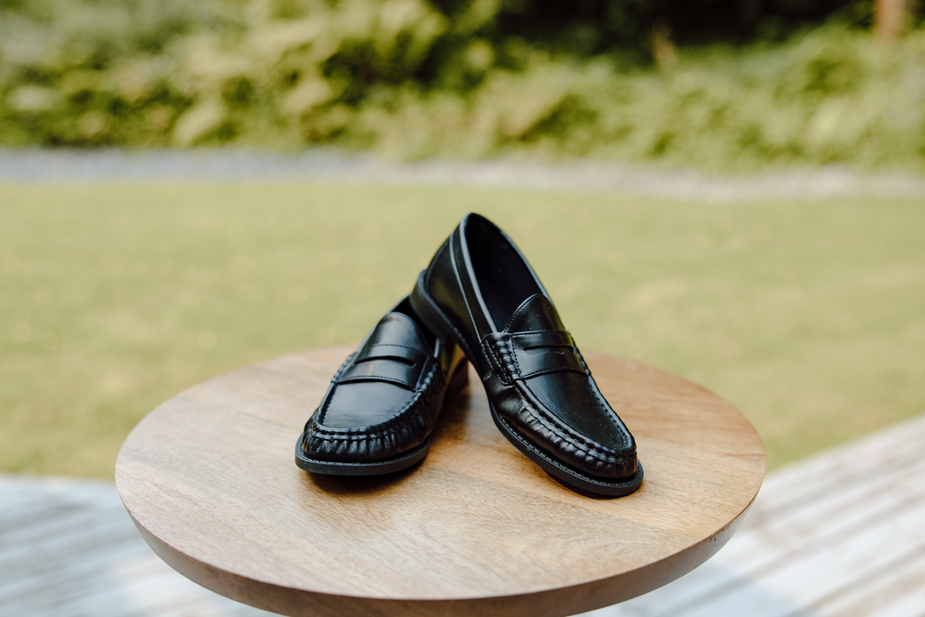 Classic Penny Loafers - Black