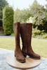 Classic Fall Suede Boot - Brown