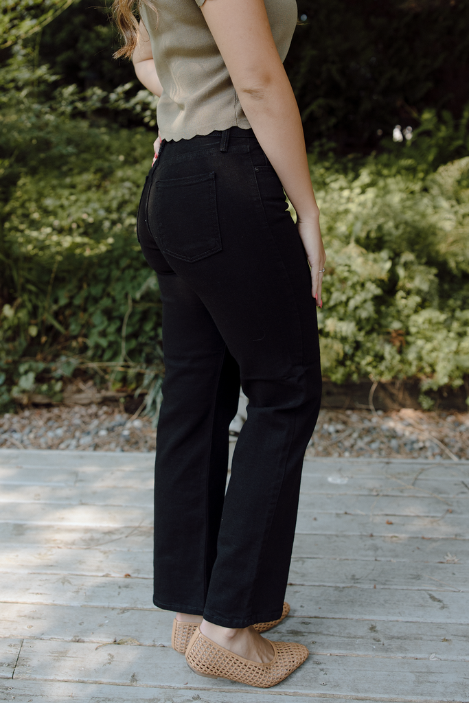 Stretchy Straight - Black