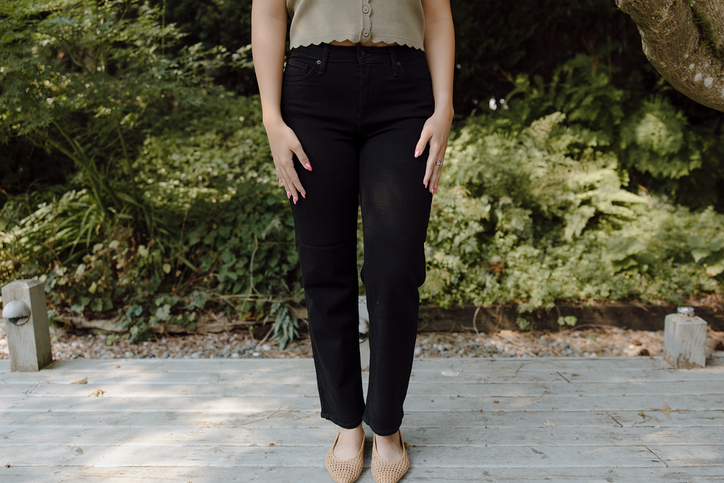 Stretchy Straight - Black