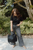 Woven Carry All Bag - Black