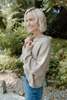Lightweight Button Up Cardi - Mocha